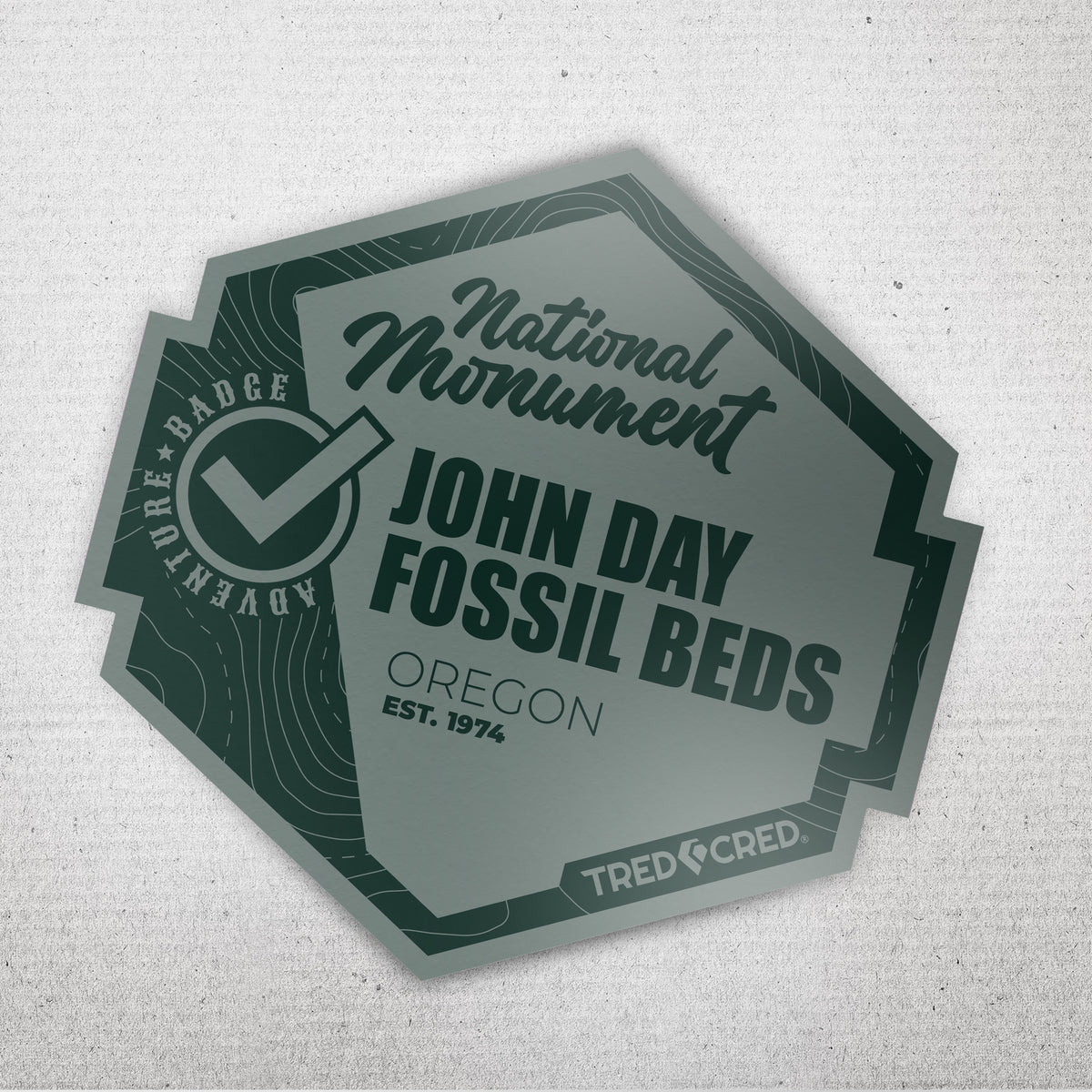 Sticker: John Day Fossil Beds National Monument