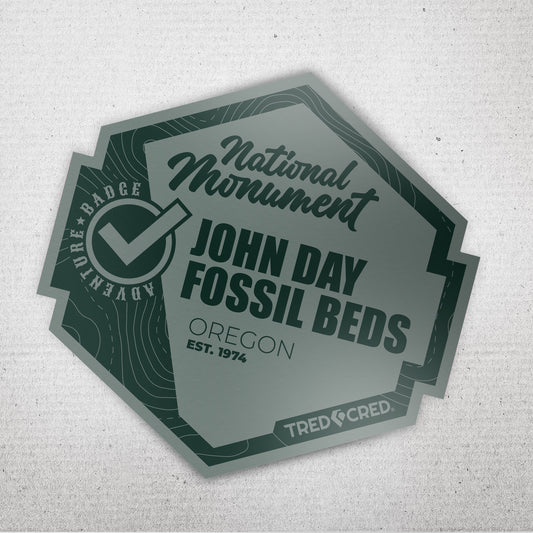 Sticker: John Day Fossil Beds National Monument
