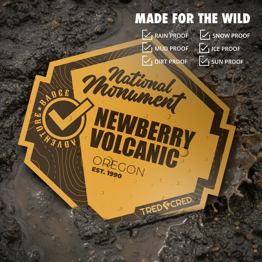 Sticker: Newberry Volcanic National Monument