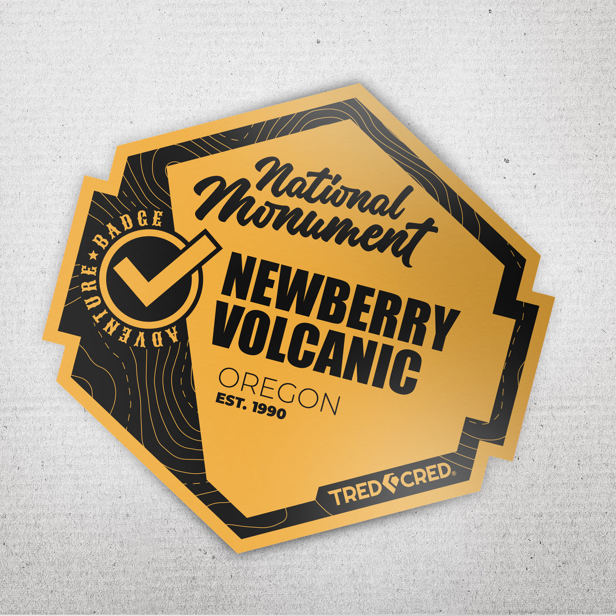 Sticker: Newberry Volcanic National Monument