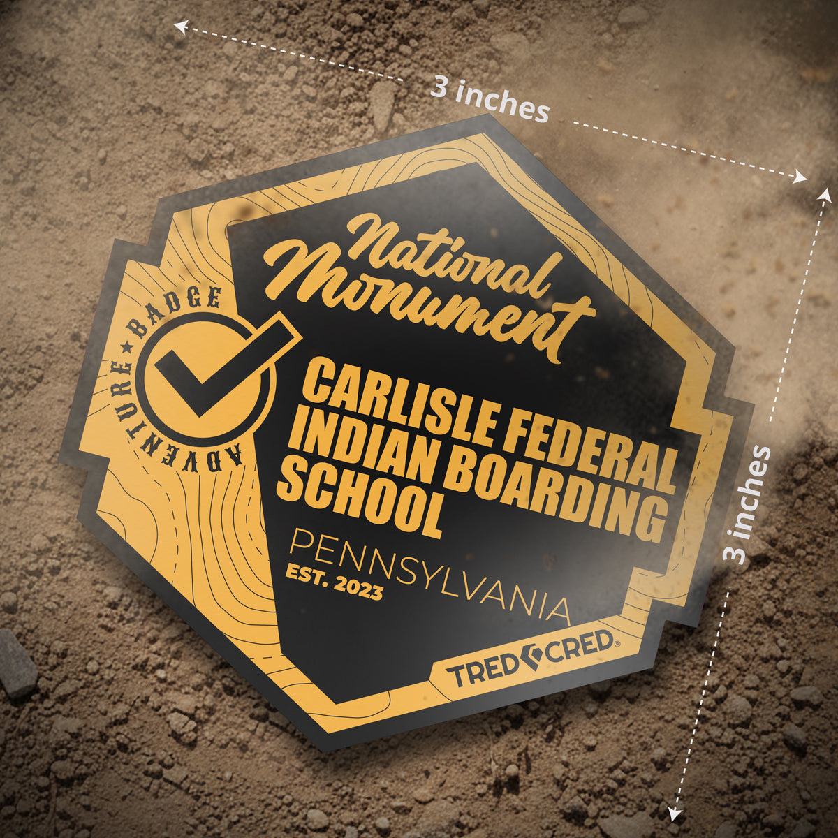 Sticker: Carlisle Federal Indian Boarding School National Monument
