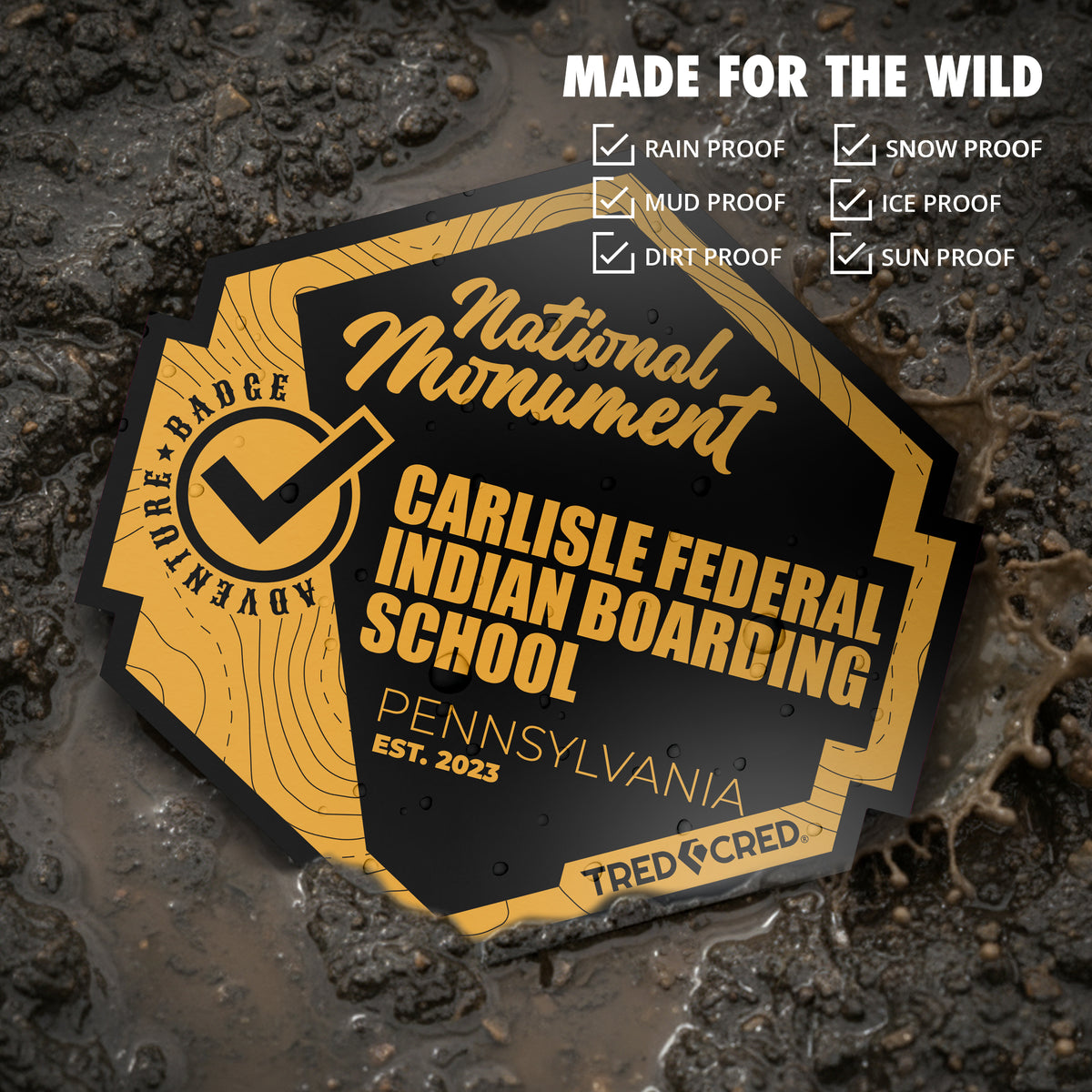 Sticker: Carlisle Federal Indian Boarding School National Monument