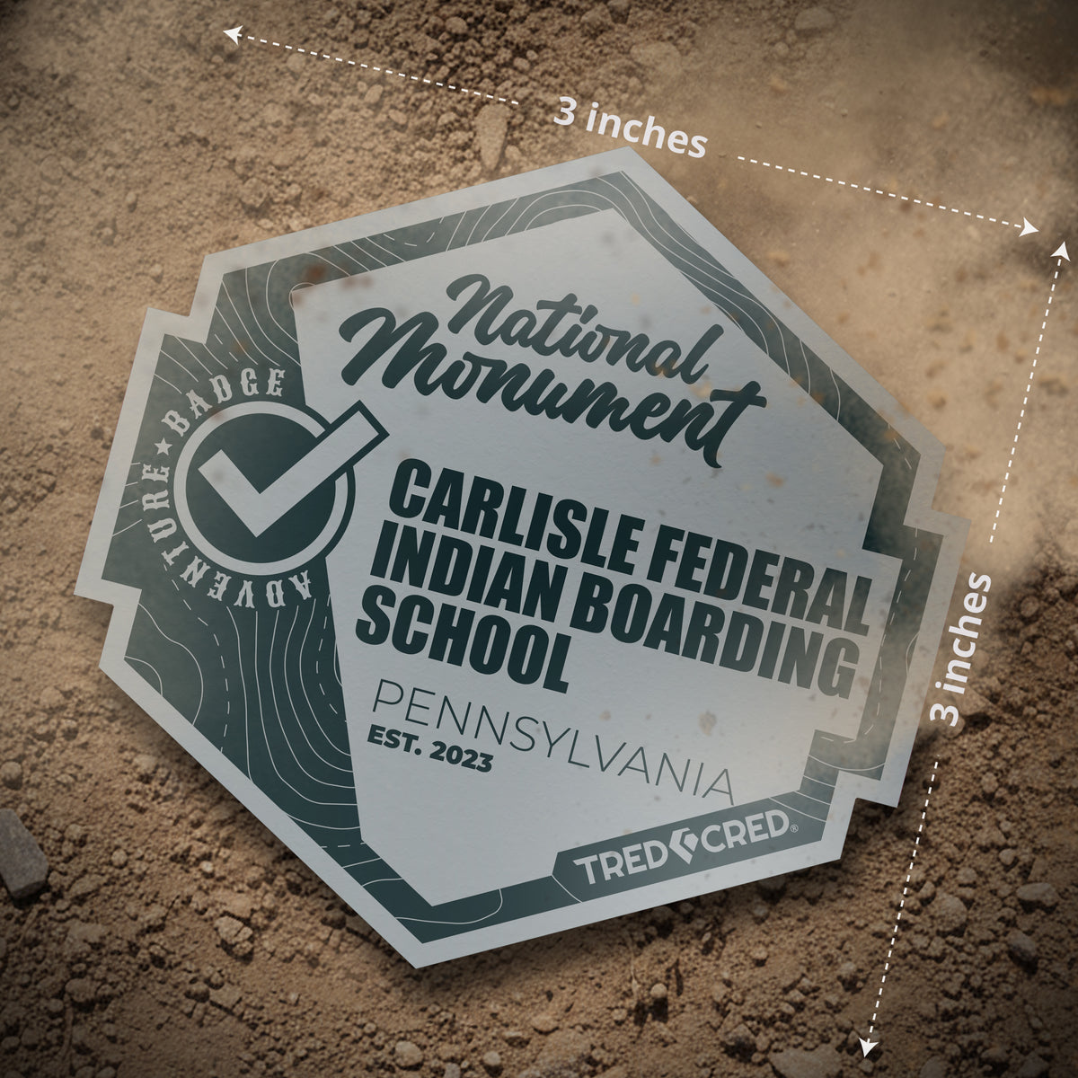 Sticker: Carlisle Federal Indian Boarding School National Monument