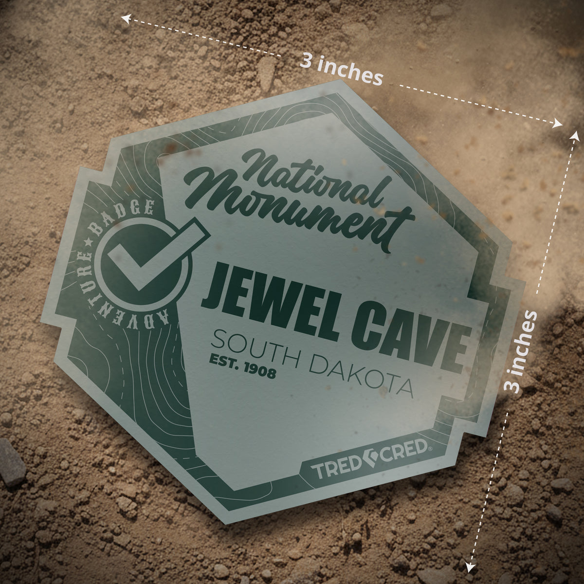 Sticker: Jewel Cave National Monument