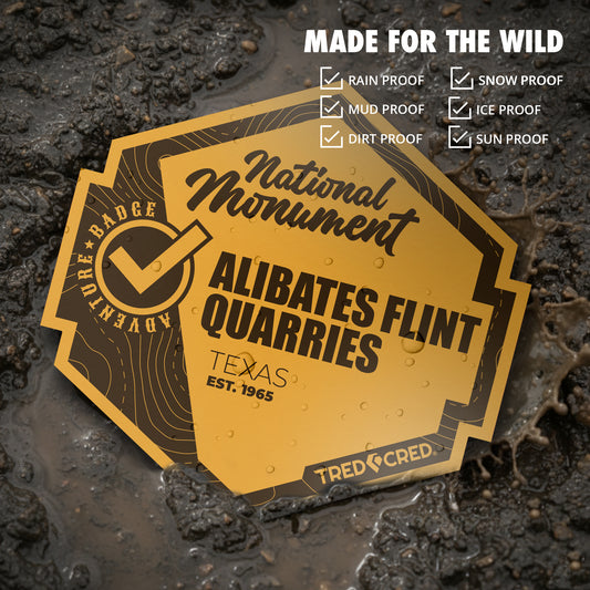 Sticker: Alibates Flint Quarries National Monument