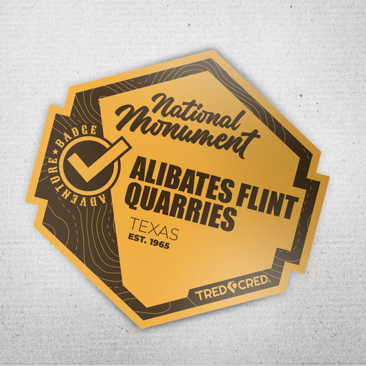Sticker: Alibates Flint Quarries National Monument