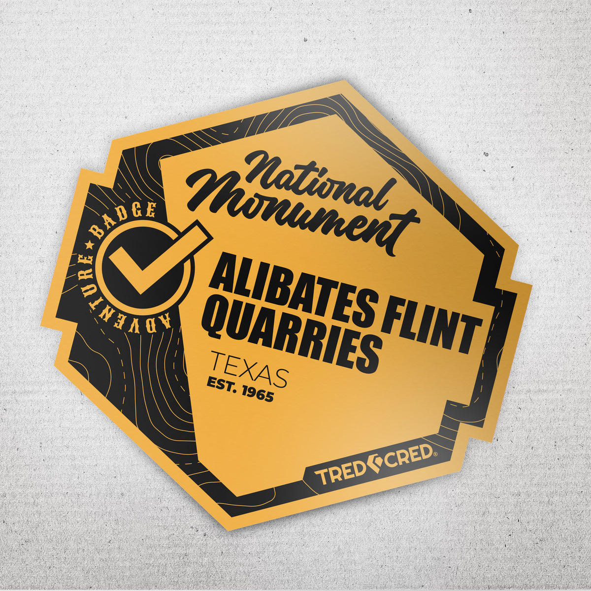 Sticker: Alibates Flint Quarries National Monument
