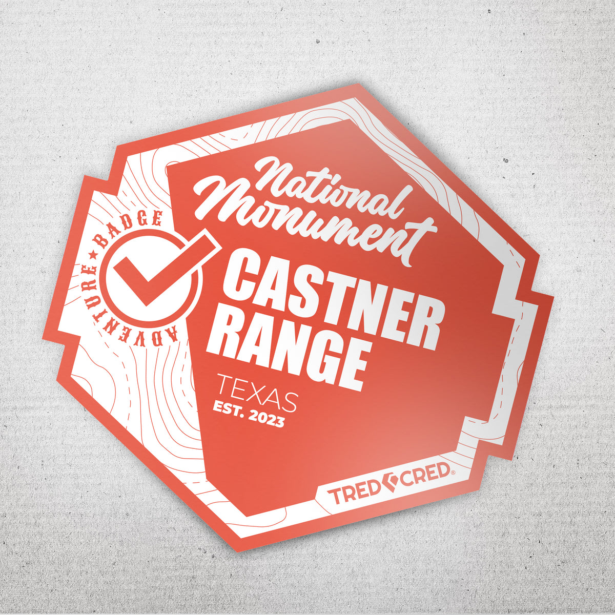 Sticker: Castner Range National Monument