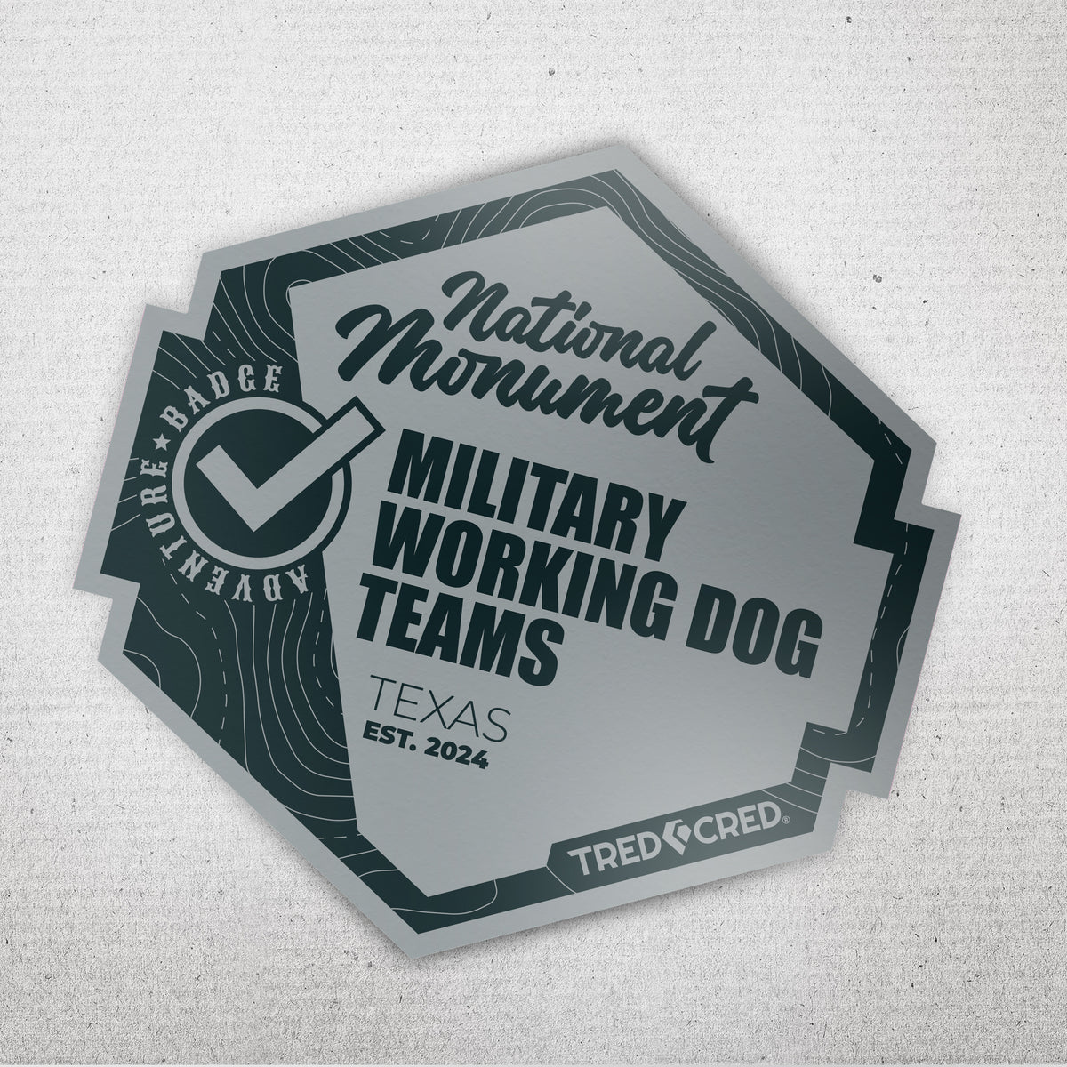 Sticker: Military Working Dog Teams National Monument