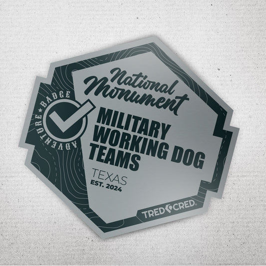 Sticker: Military Working Dog Teams National Monument