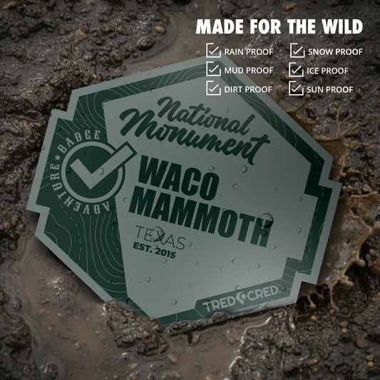 Sticker: Waco Mammoth National Monument