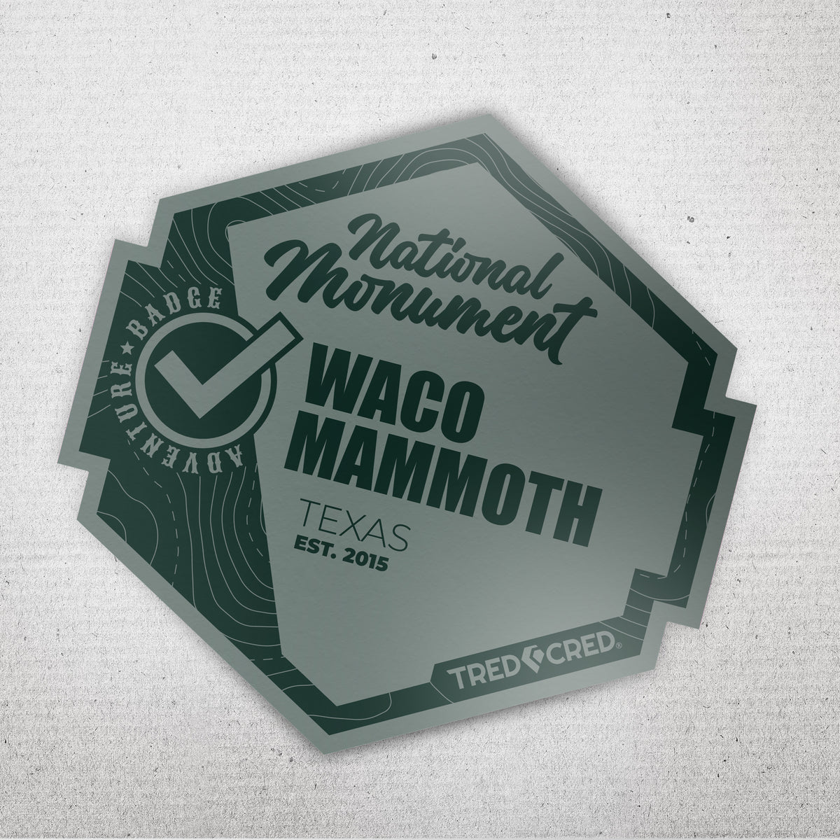 Sticker: Waco Mammoth National Monument