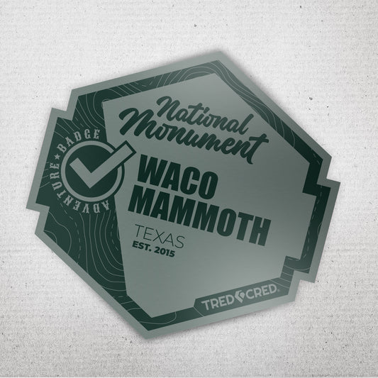 Sticker: Waco Mammoth National Monument