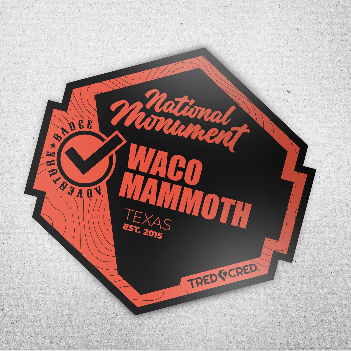 Sticker: Waco Mammoth National Monument