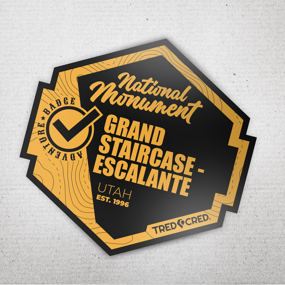 Sticker: Grand Staircase - Escalante National Monument