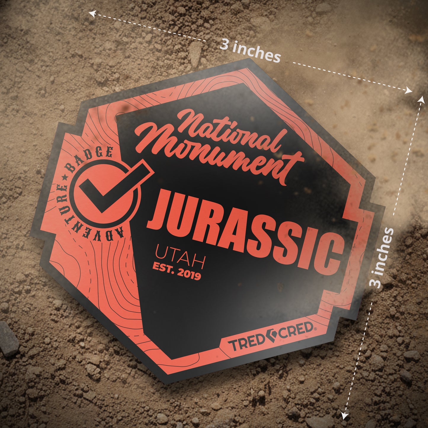 Sticker: Jurassic National Monument