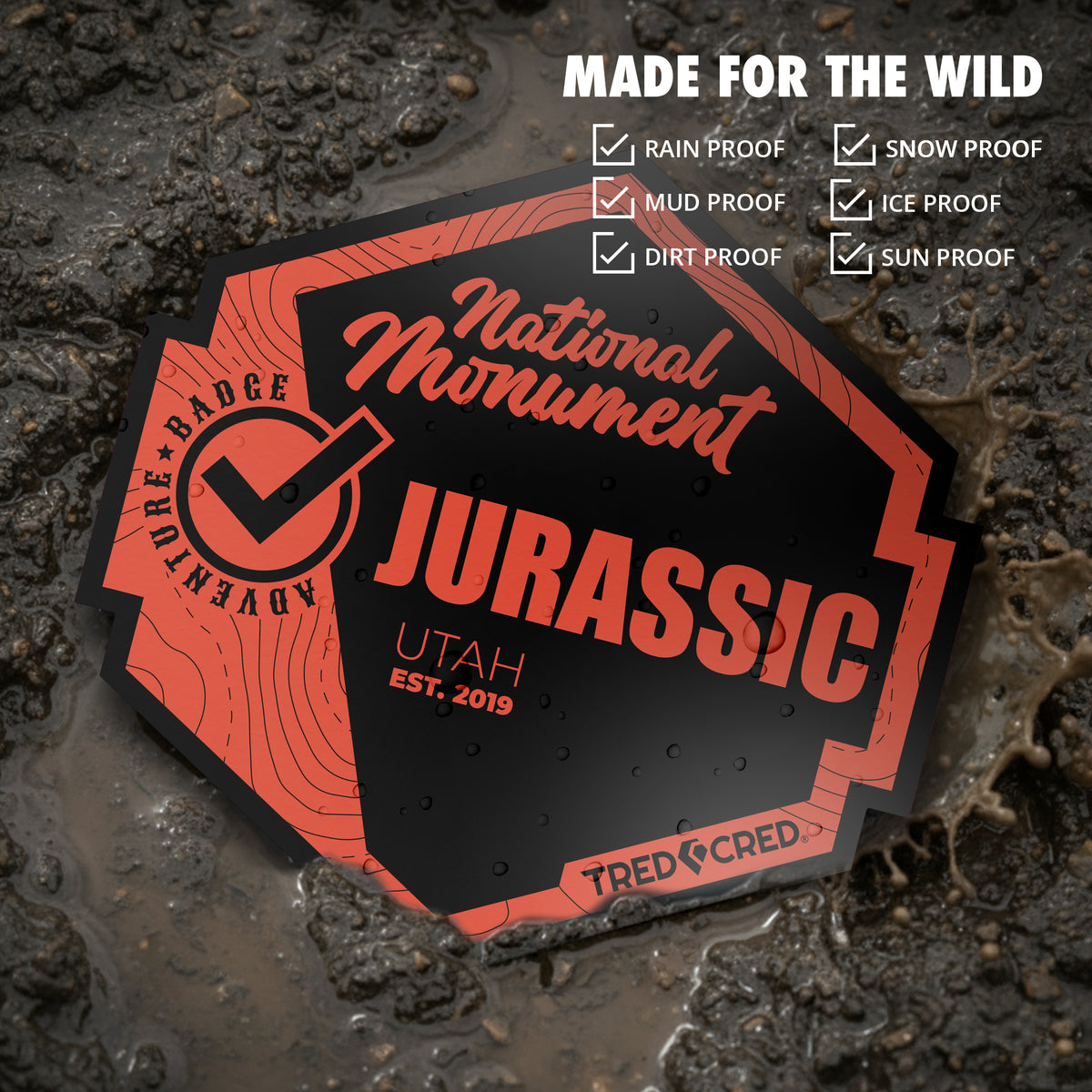 Sticker: Jurassic National Monument