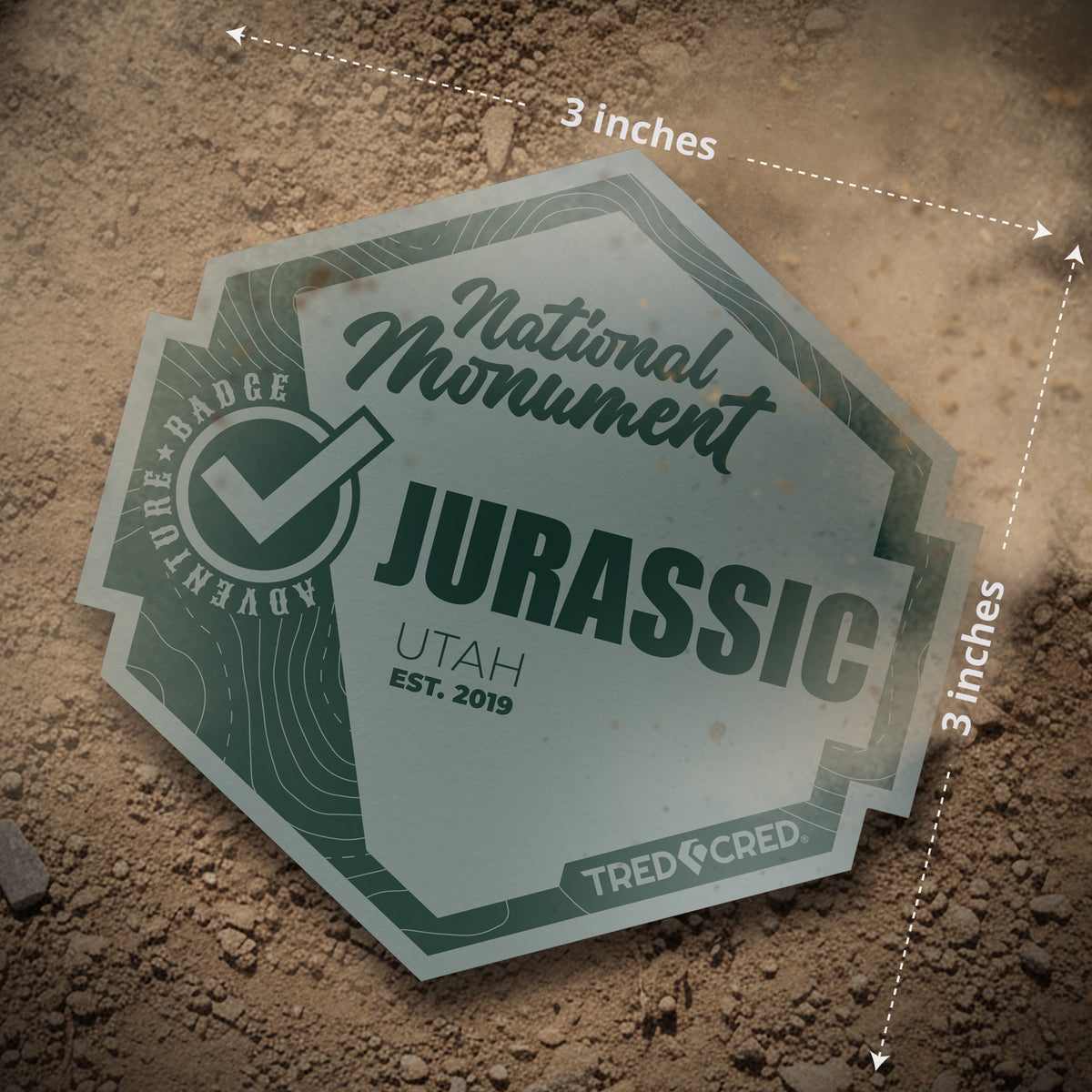 Sticker: Jurassic National Monument