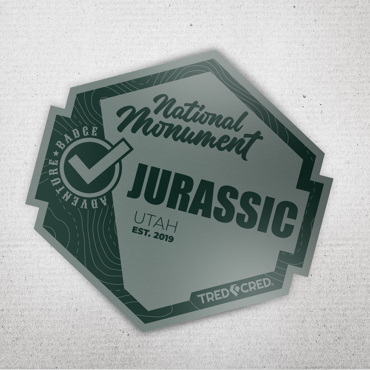 Sticker: Jurassic National Monument