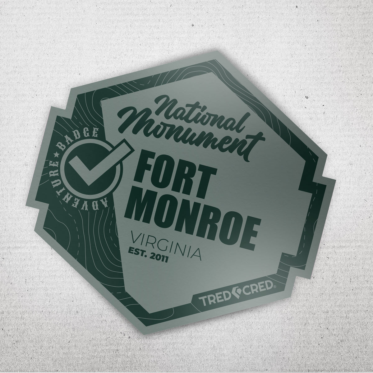 Sticker: Fort Monroe National Monument
