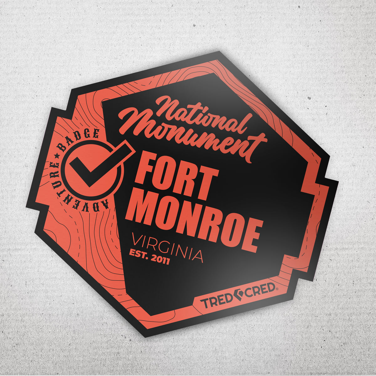 Sticker: Fort Monroe National Monument