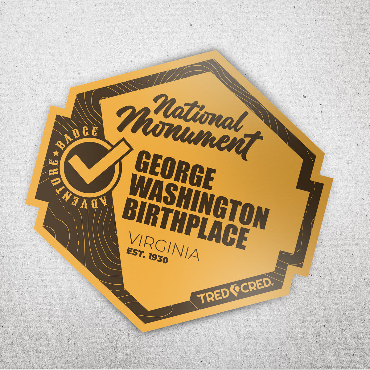 Sticker: George Washington Birthplace National Monument