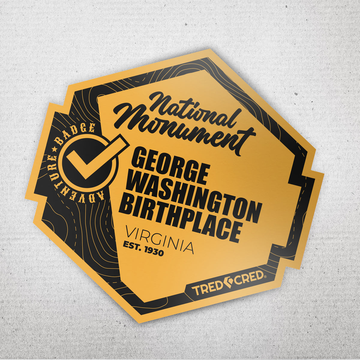 Sticker: George Washington Birthplace National Monument