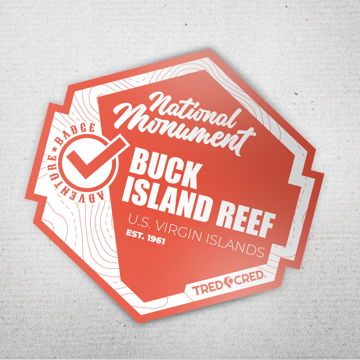 Sticker: Buck Island Reef National Monument