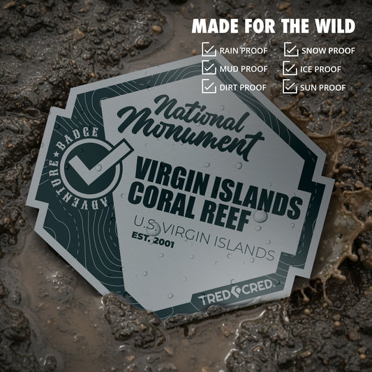 Sticker: Virgin Islands Coral Reef National Monument