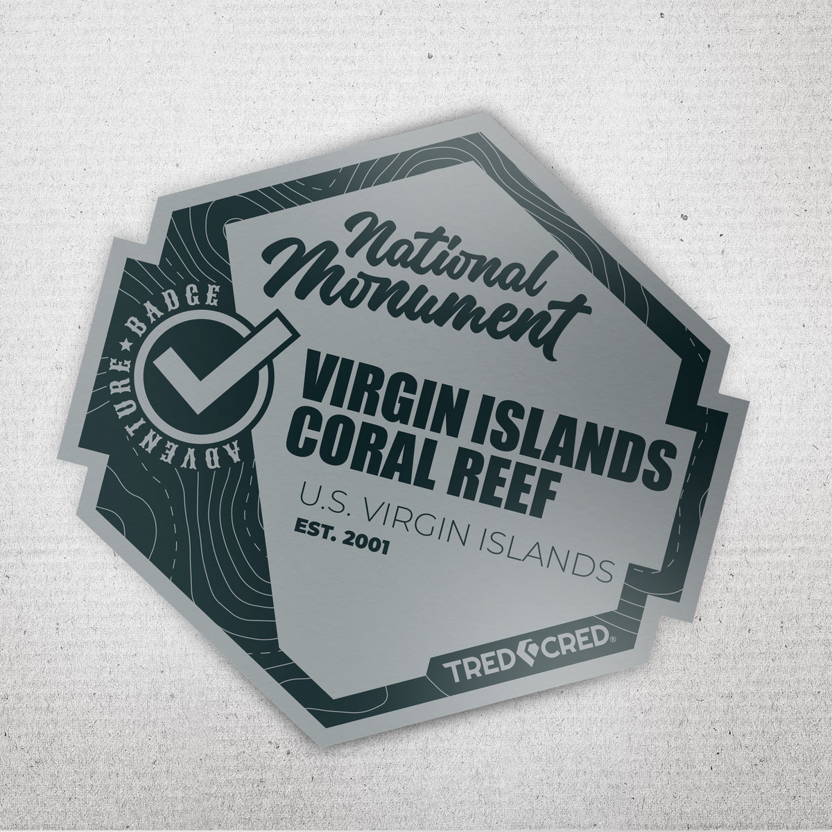 Sticker: Virgin Islands Coral Reef National Monument