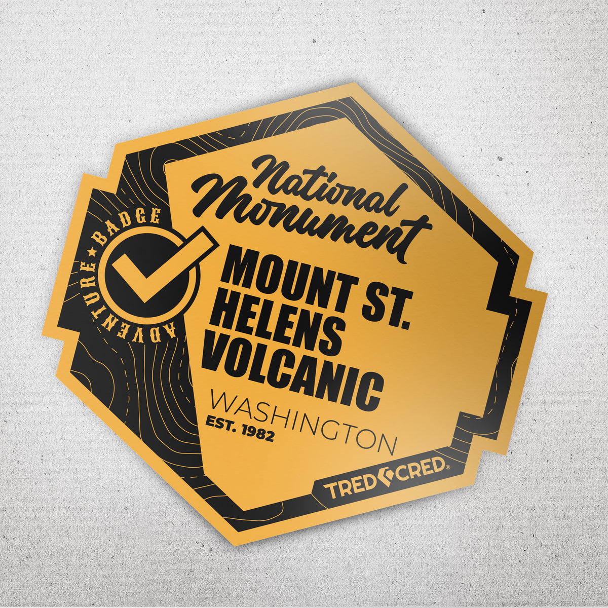 Sticker: Mount St. Helens Volcanic National Monument
