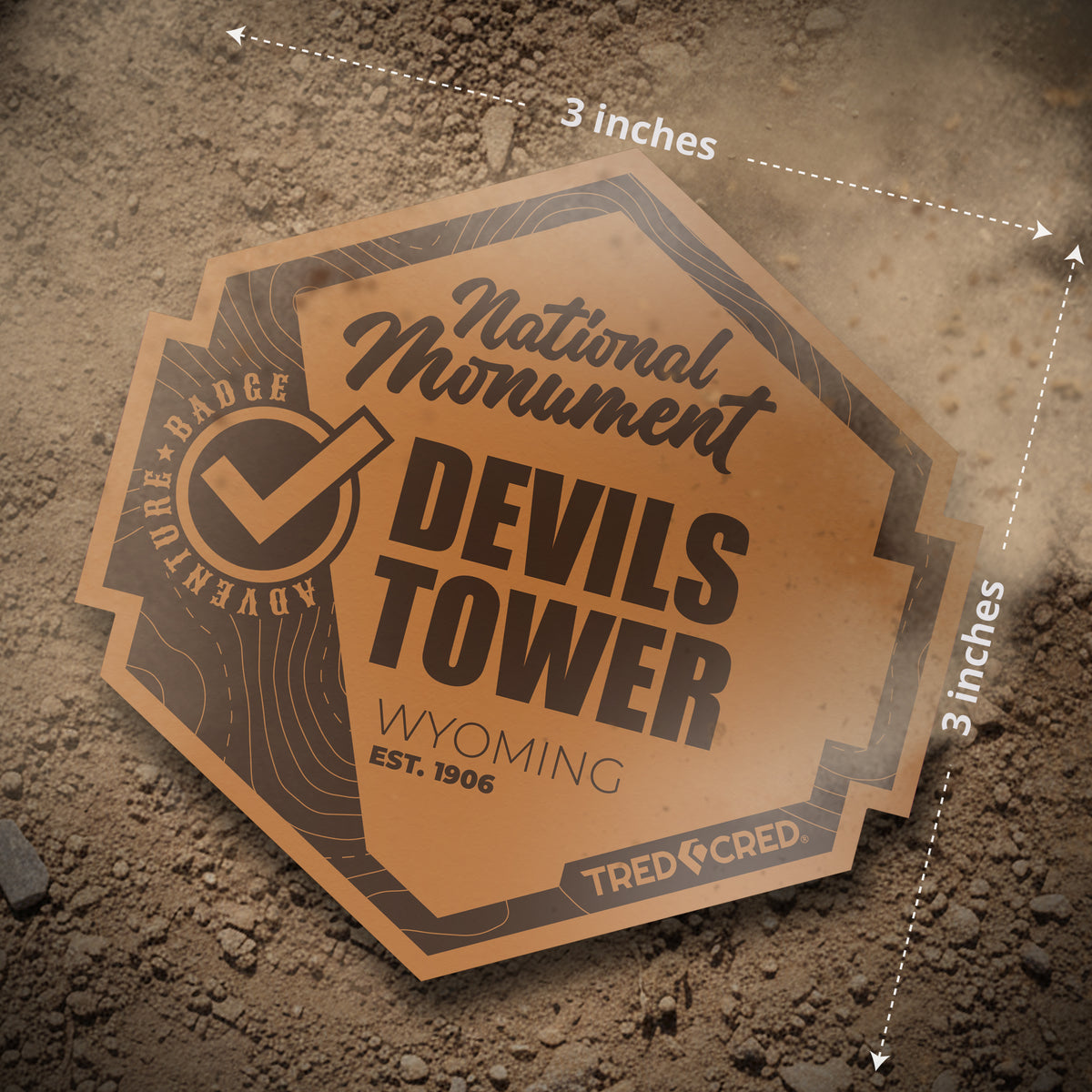 Sticker: Devils Tower National Monument