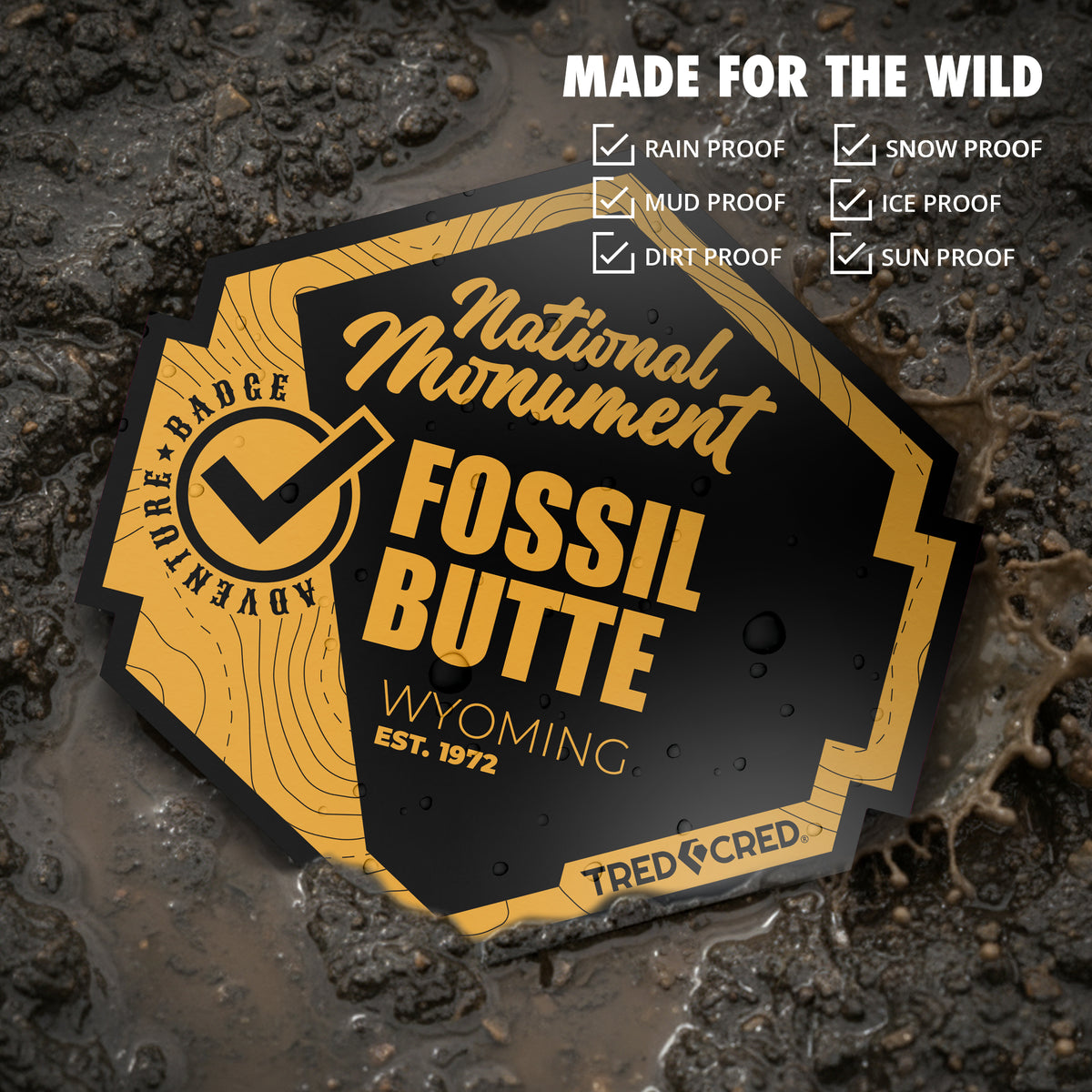 Sticker: Fossil Butte National Monument