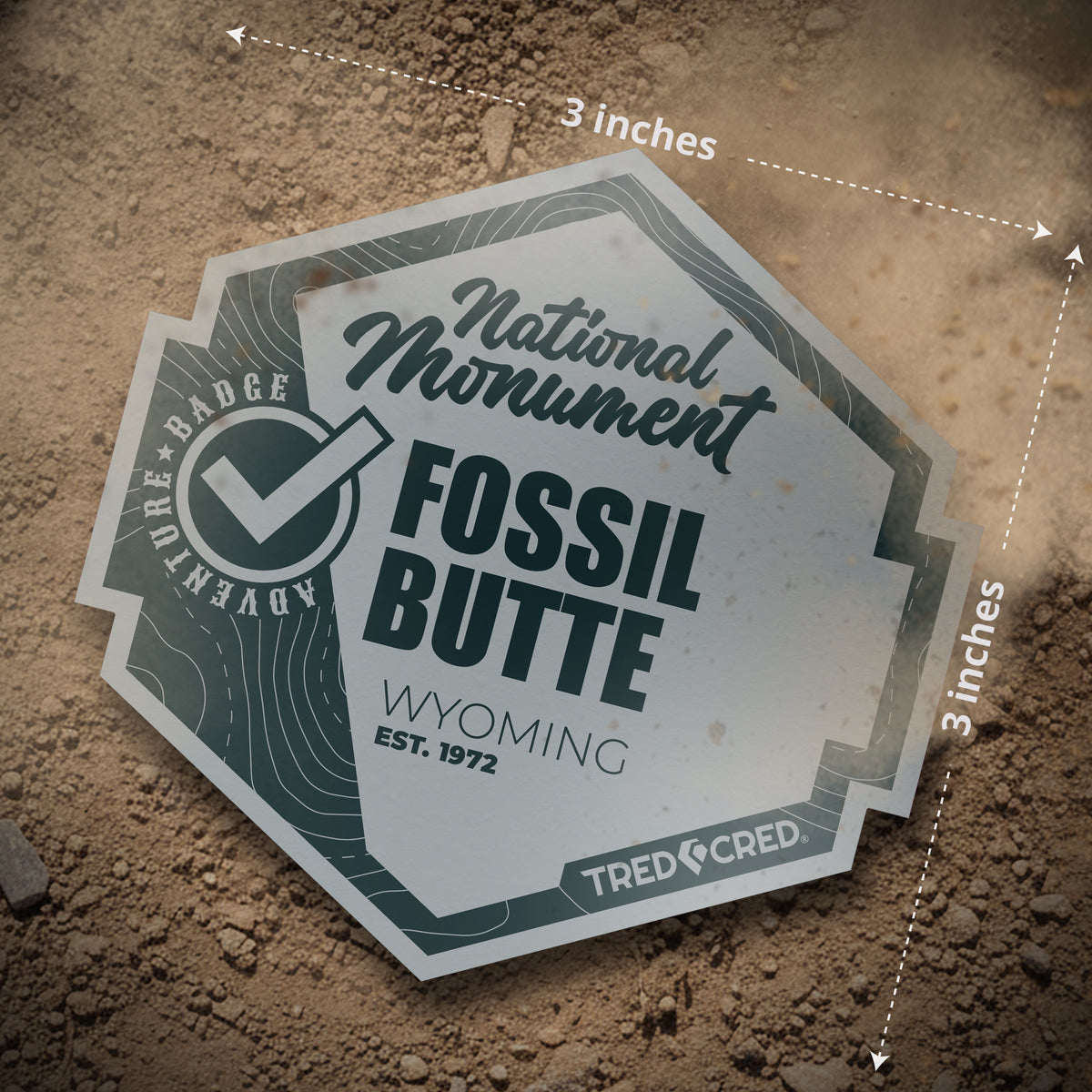 Sticker: Fossil Butte National Monument