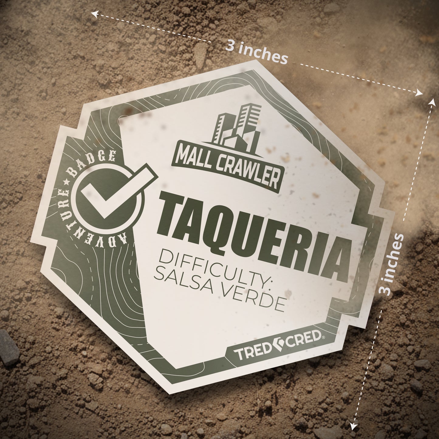 Sticker: Taqueria Mall Crawler