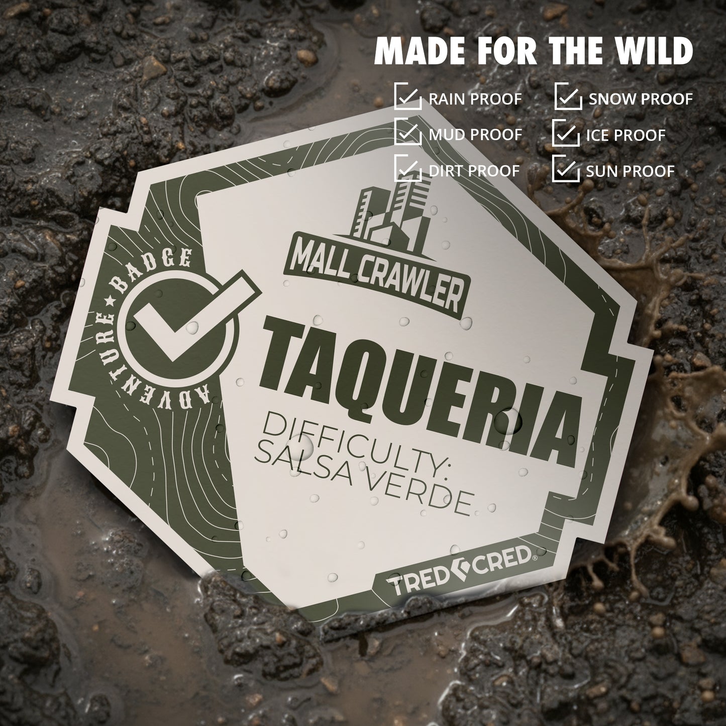 Sticker: Taqueria Mall Crawler