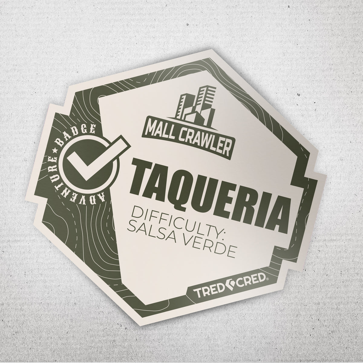 Sticker: Taqueria Mall Crawler