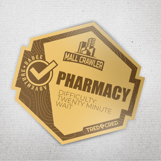 Sticker: Pharmacy Mall Crawler