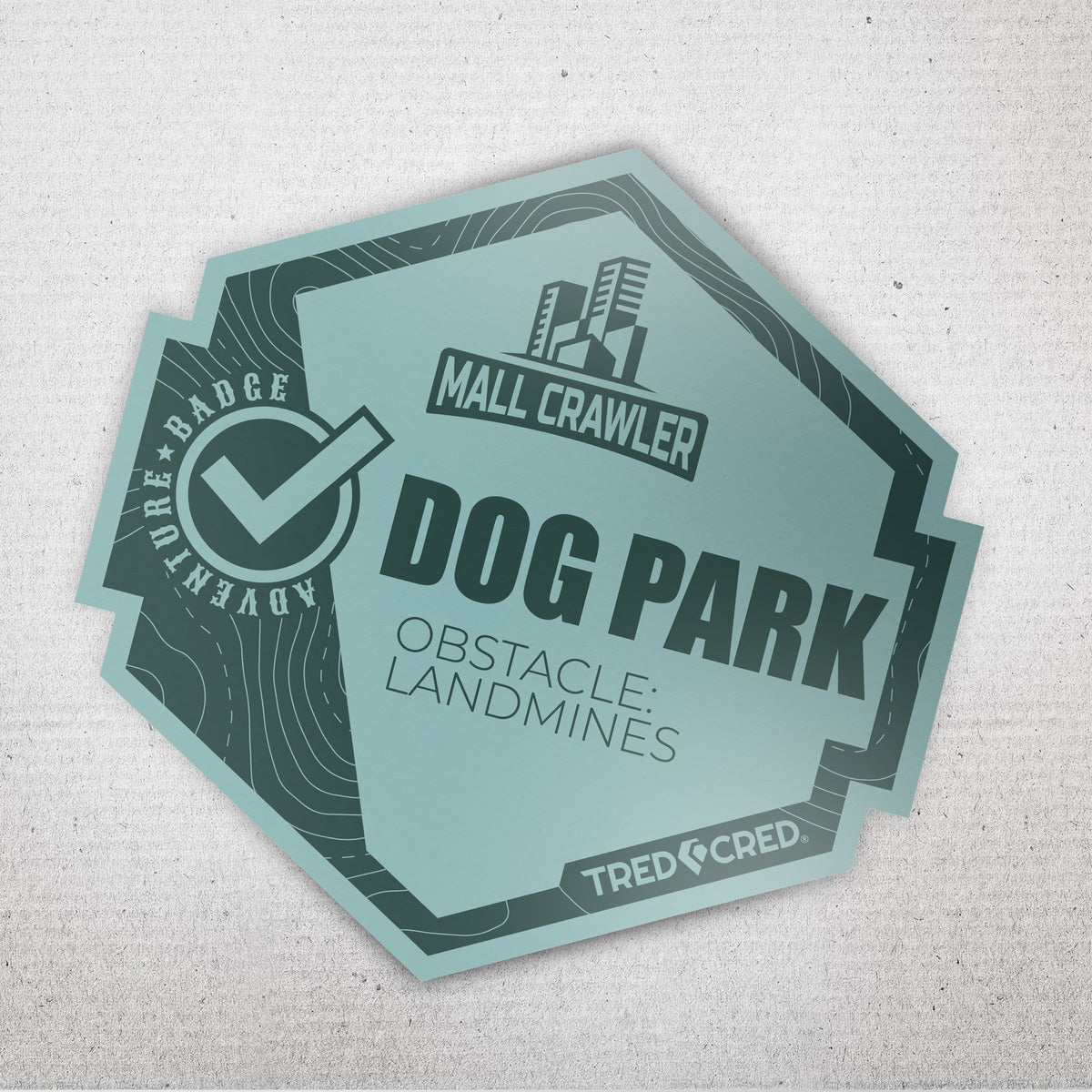 Sticker: Dog Park Mall Crawler