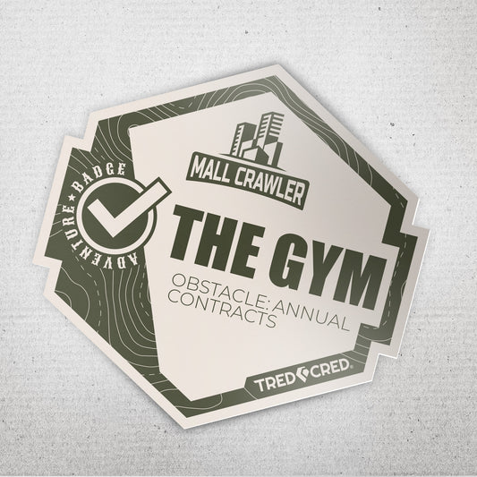 Sticker: The Gym Mall Crawler