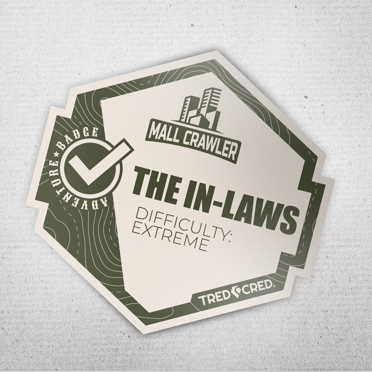 Sticker: The In-Laws Mall Crawler