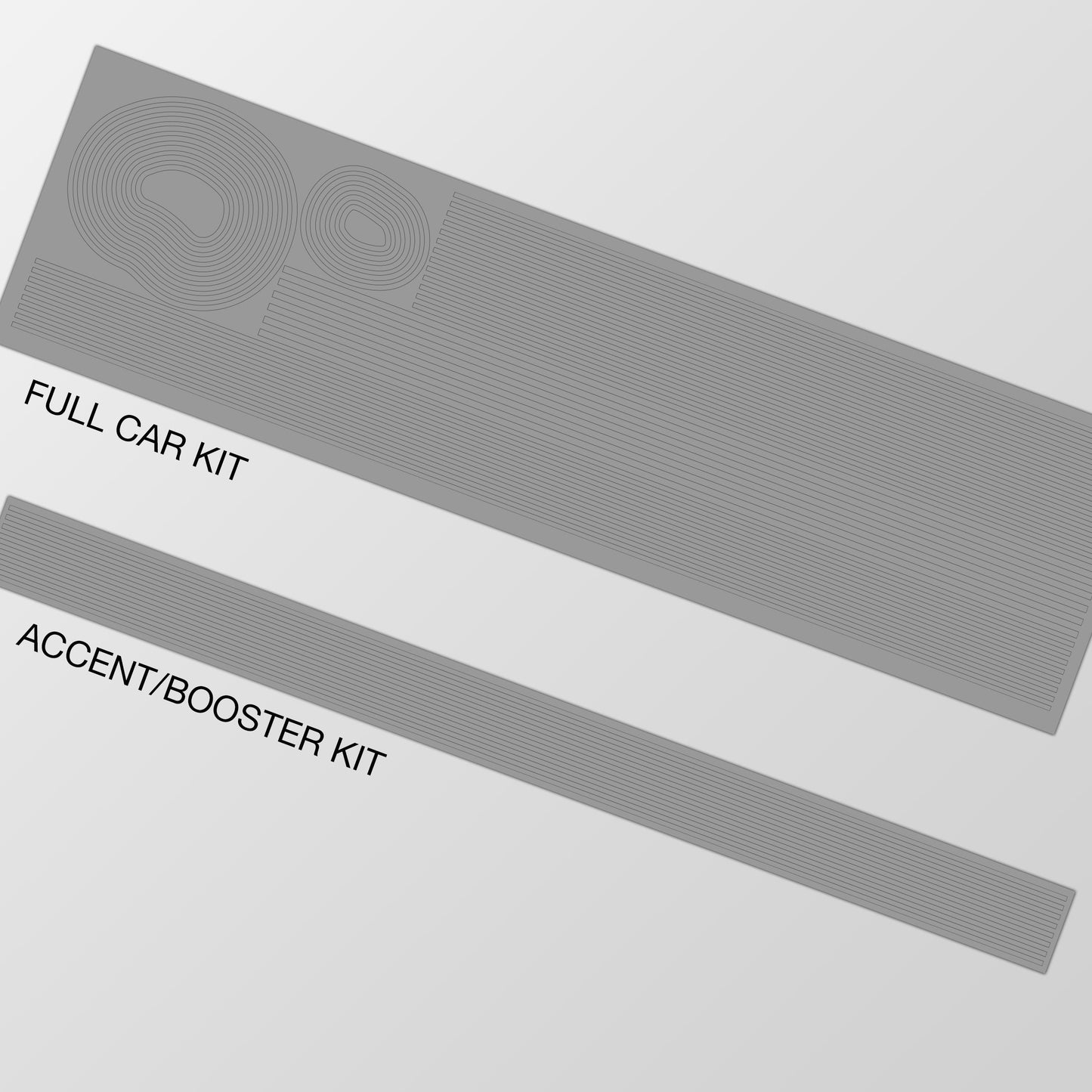 DIY Topography Vinyl Wrap - Full Car Kit