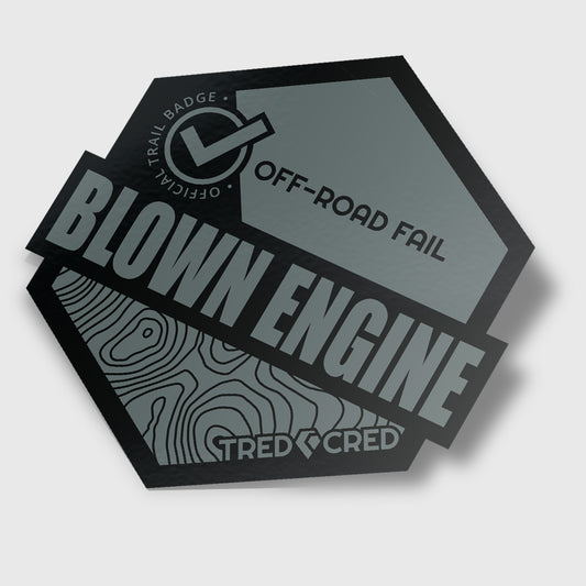 Sticker: Blown Engine