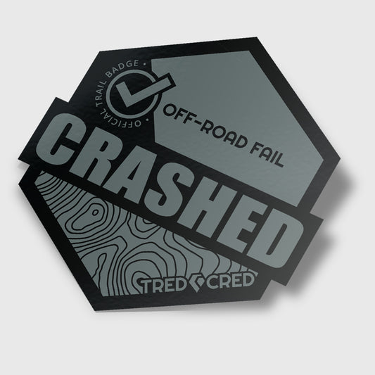 Sticker: Crashed