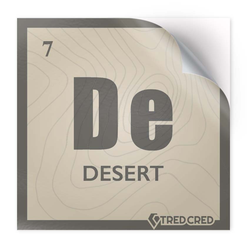 Sticker: Desert