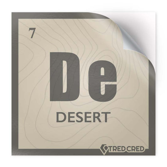 Sticker: Desert