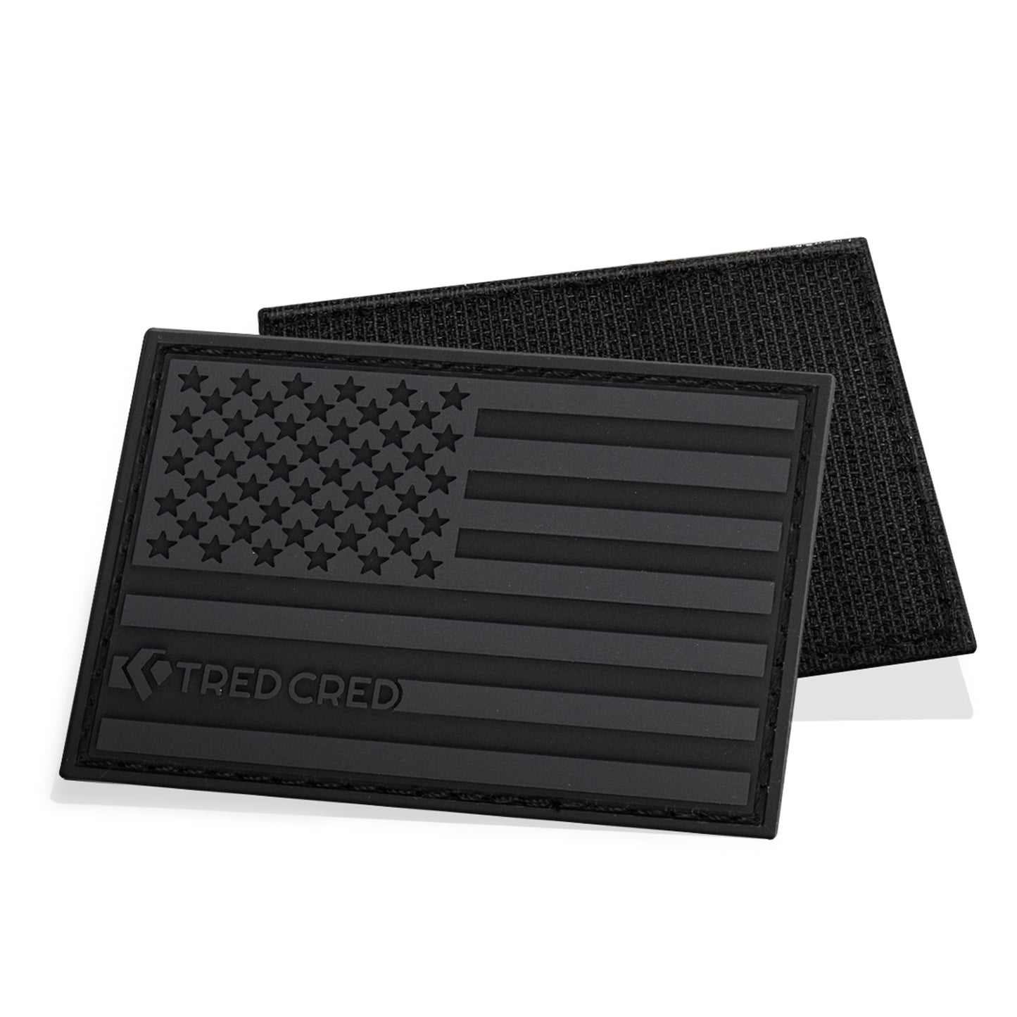 Patch: USA Flag Black
