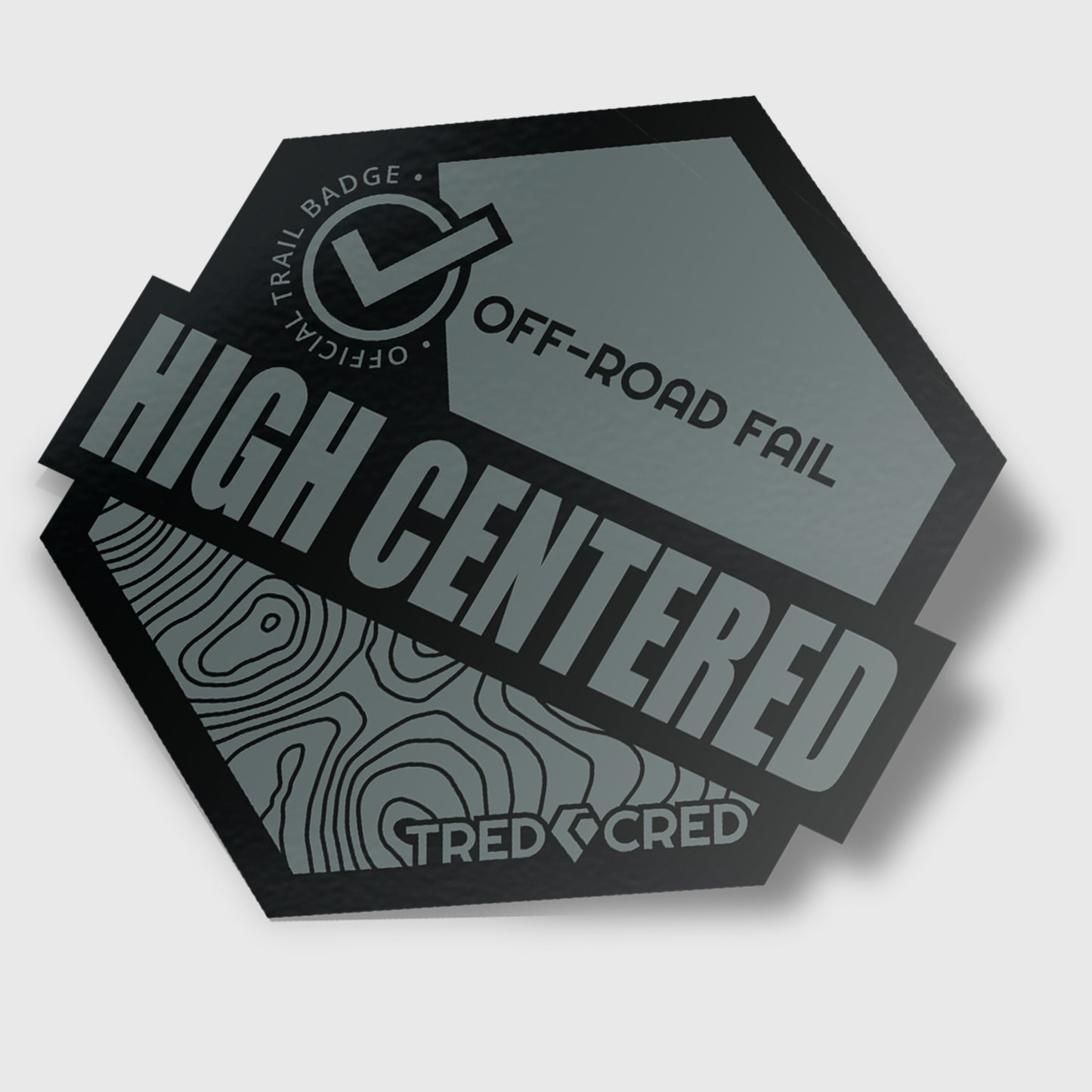 Sticker: High Centered