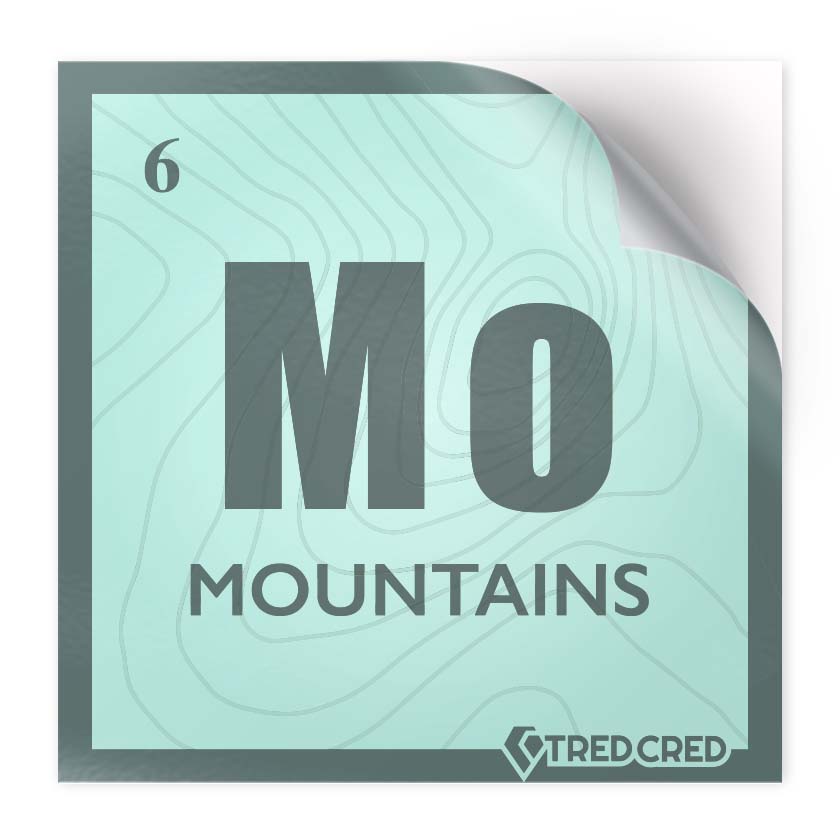 Sticker: Mountains