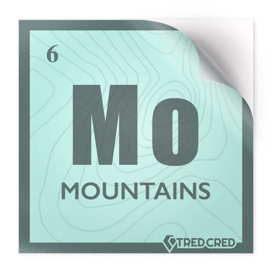 Sticker: Mountains